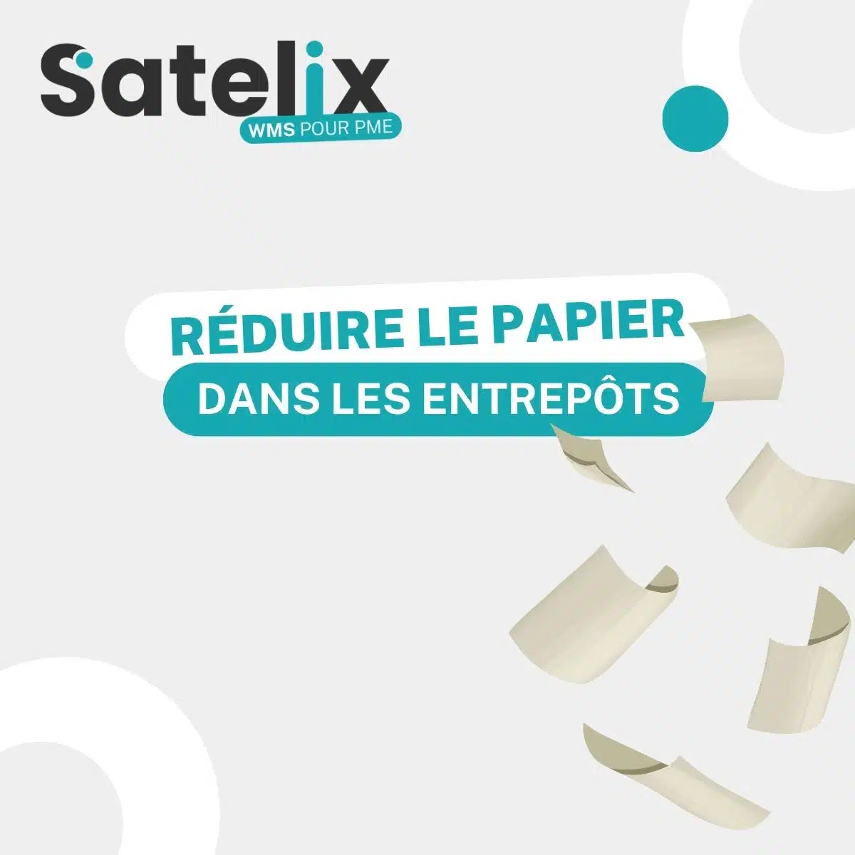 Satelix WMS compatible Sage X3 et Sage 100 SPC : une nouvelle ère  logistique - Satelix